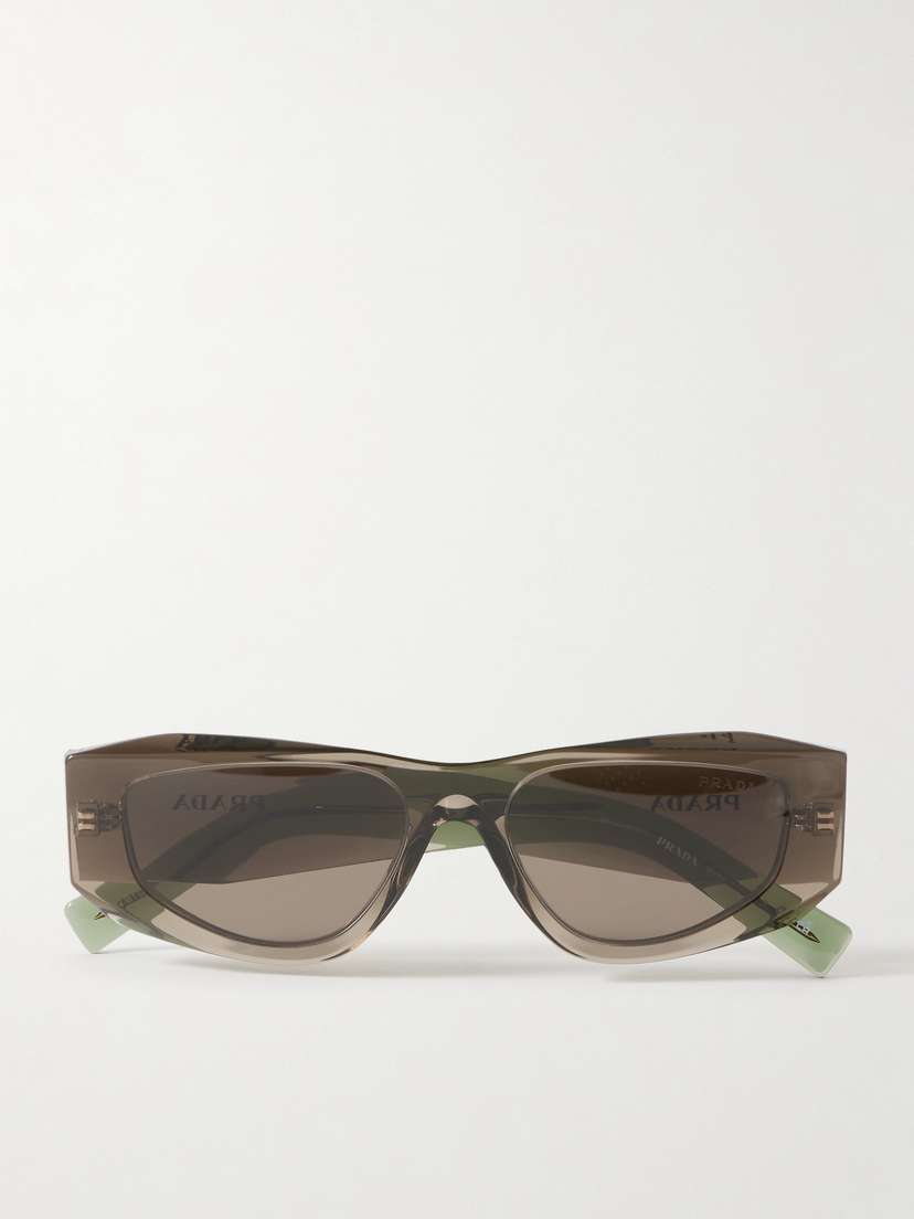 PRADA EYEWEAR Symbole D-frame Acetate Sunglasses