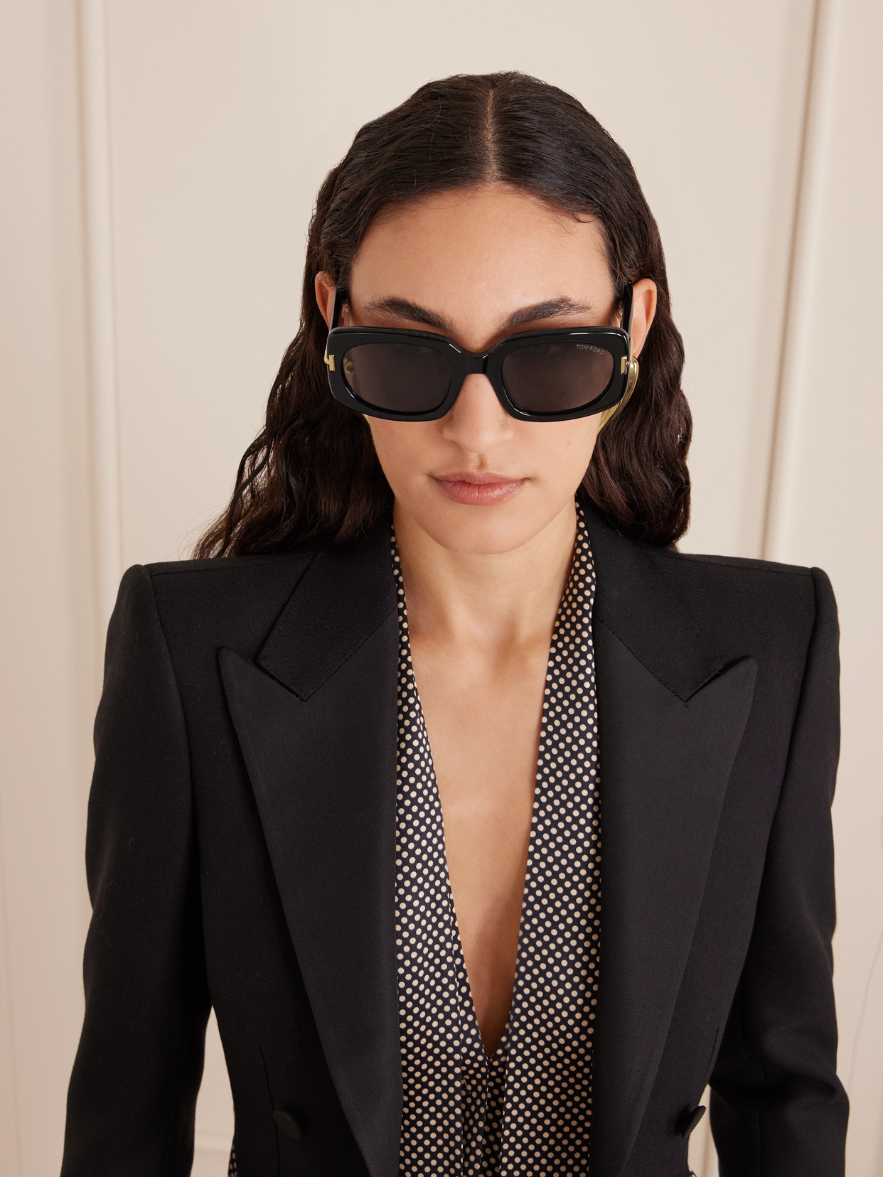 Tom Ford Square-frame Acetate Sunglasses In Black