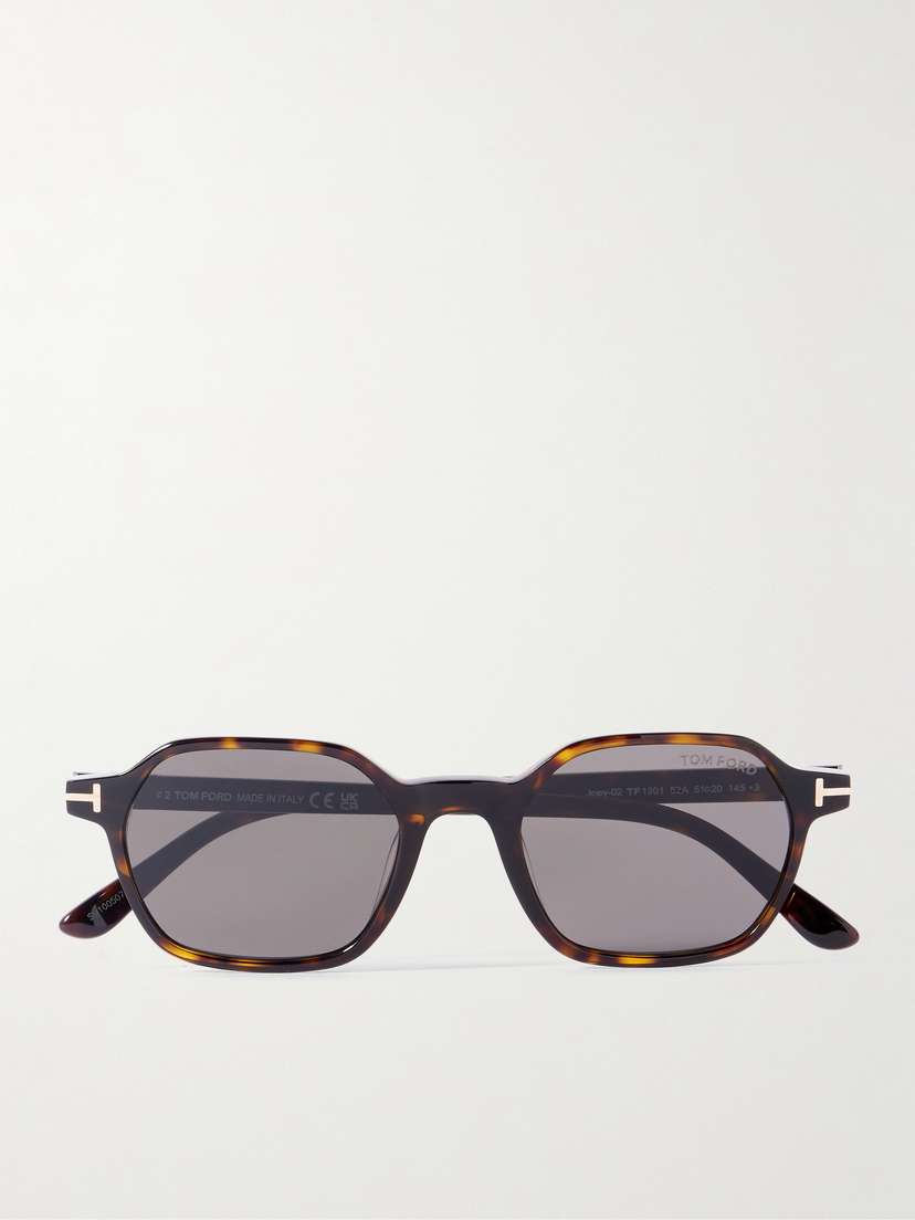 Tom Ford Joey Square-frame Tortoiseshell Acetate Sunglasses