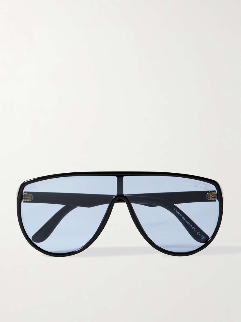Tom Ford Achilles Aviator-style Acetate Sunglasses