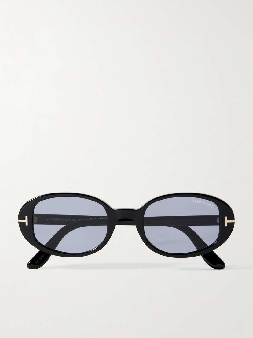 Tom Ford Iggy Oval-frame Acetate Sunglasses