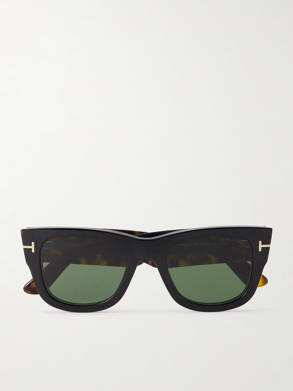 Tom Ford D-frame Convertible Tortoiseshell Sunglasses In Brown