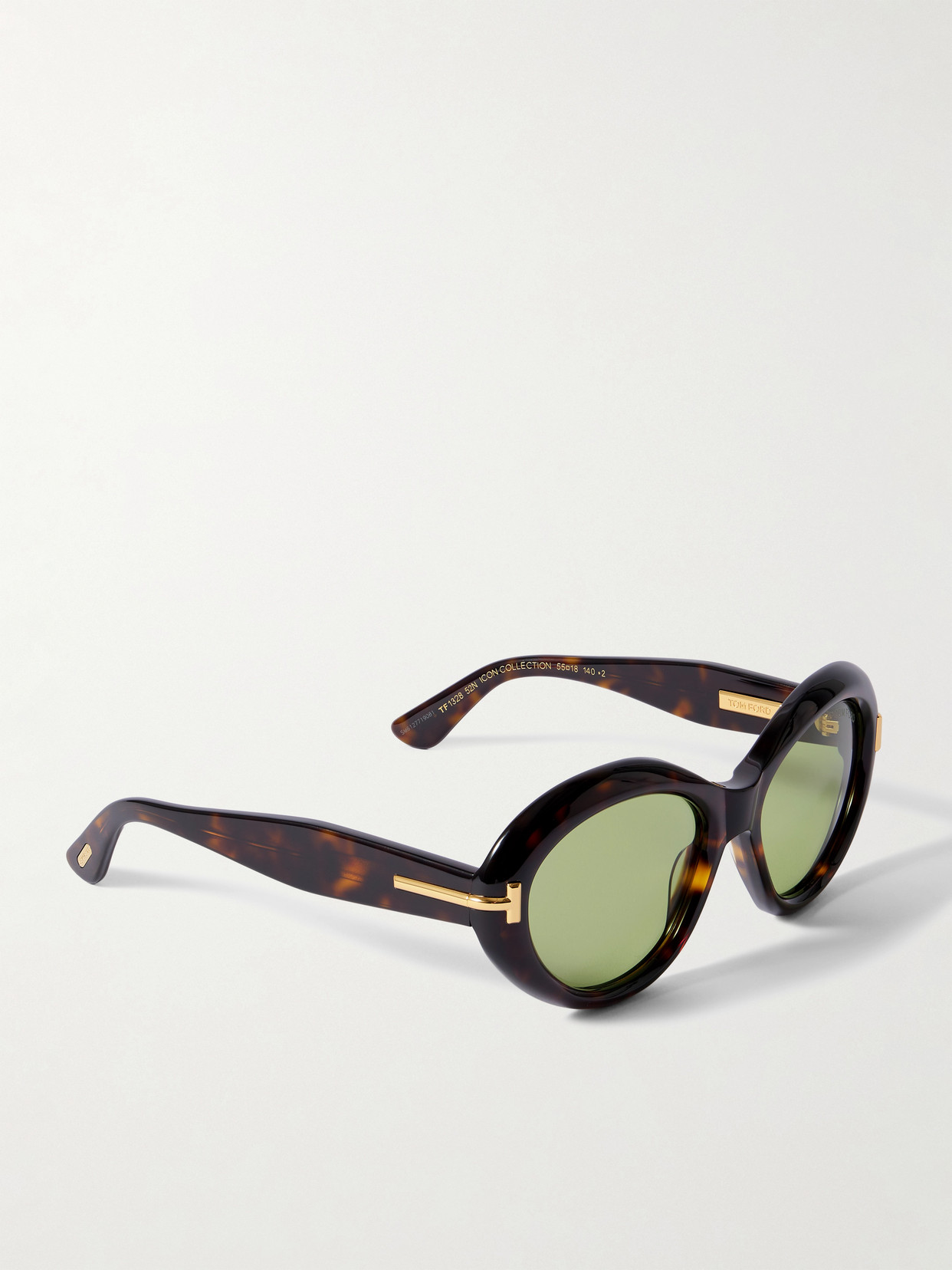 Tom Ford Icon Cat-eye Tortoiseshell Acetate Sunglasses In Brown