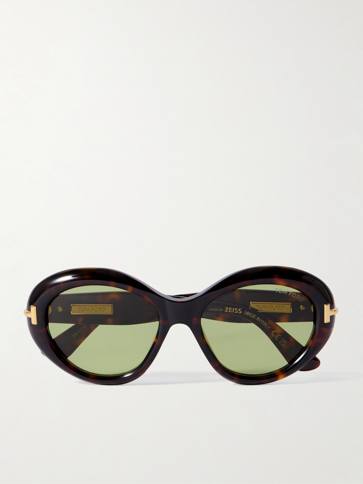 Tom Ford Icon Cat-eye Tortoiseshell Acetate Sunglasses In Brown
