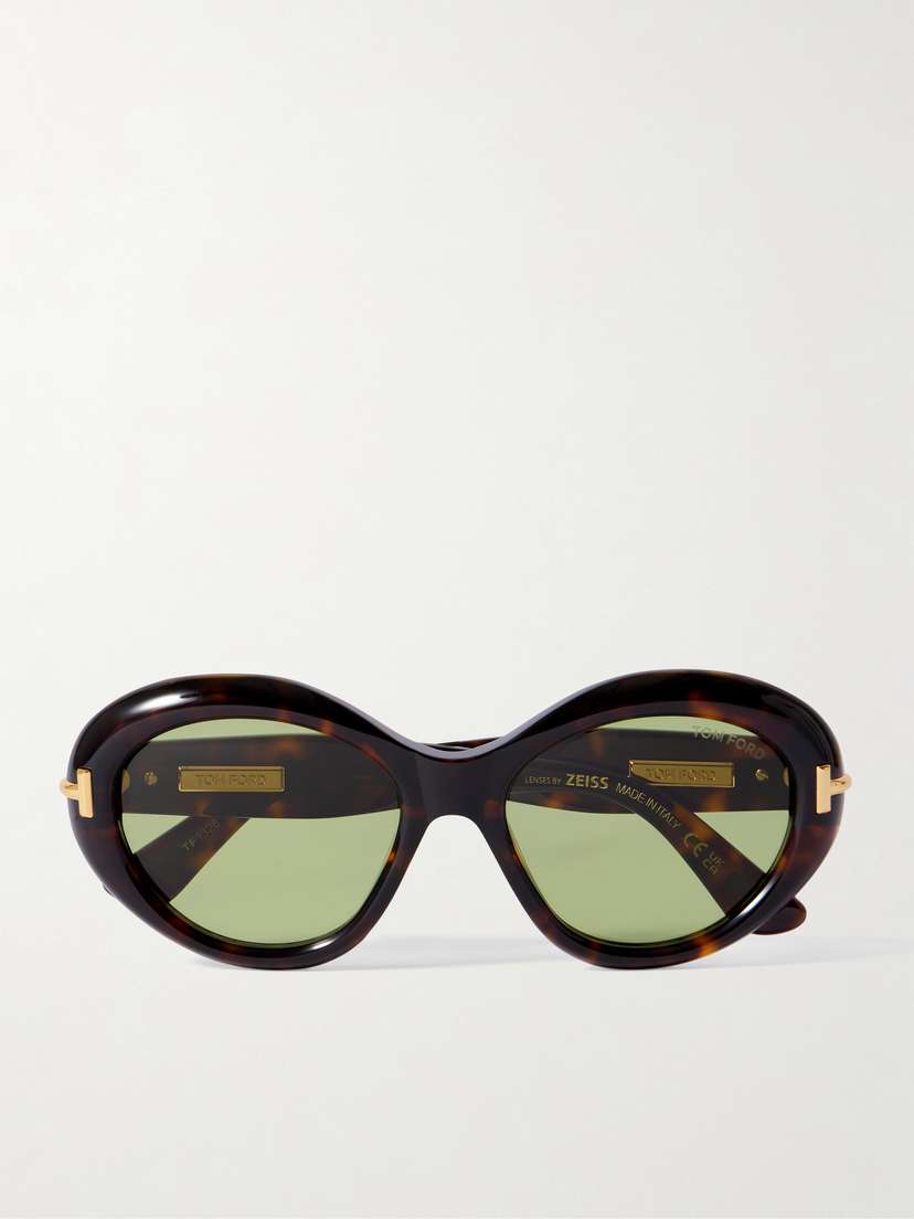 Tom Ford Icon Cat-eye Tortoiseshell Acetate Sunglasses