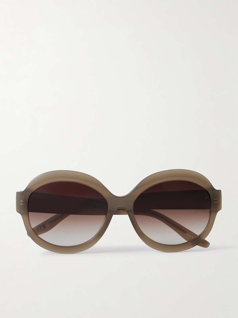 BARTON PERREIRA Orleandra Round-frame Acetate Sunglasses