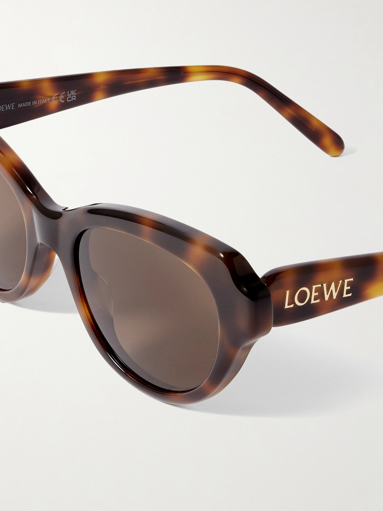 Loewe Cat-eye Tortoiseshell Acetate Sunglasses In Blue