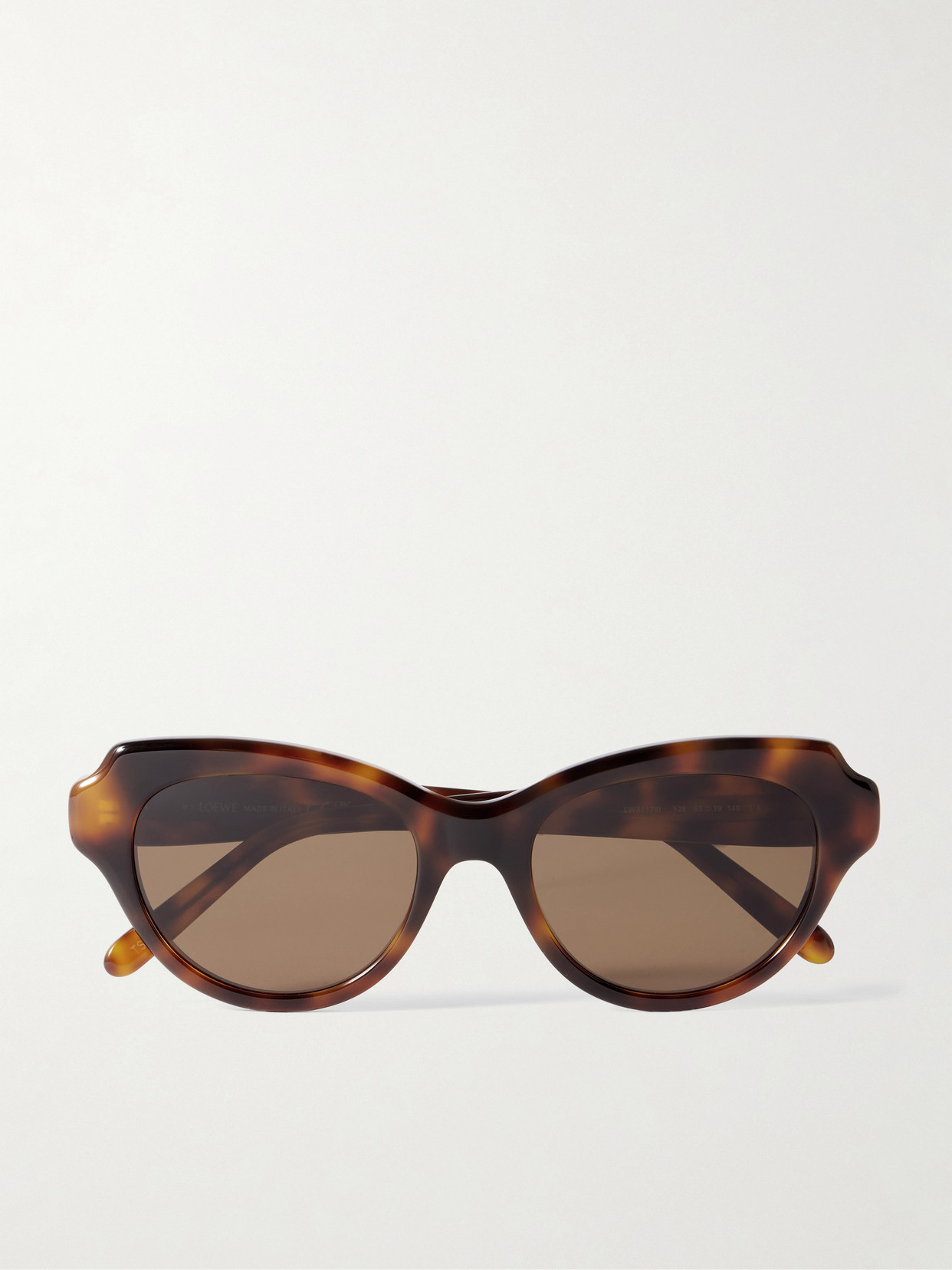 Loewe Cat-eye Tortoiseshell Acetate Sunglasses In Blue