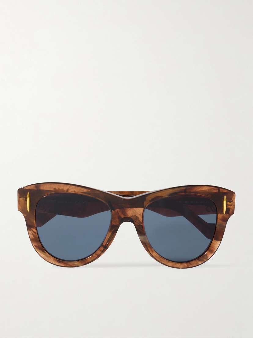 Loewe Anagram D-frame Tortoiseshell Acetate Sunglasses