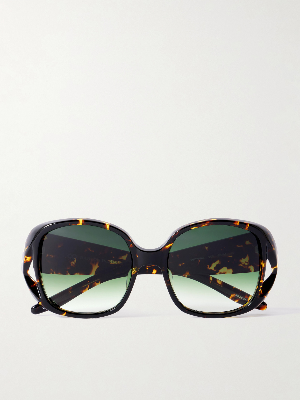 Barton Perreira + 007 Round-frame Tortoiseshell Acetate Sunglasses In Brown