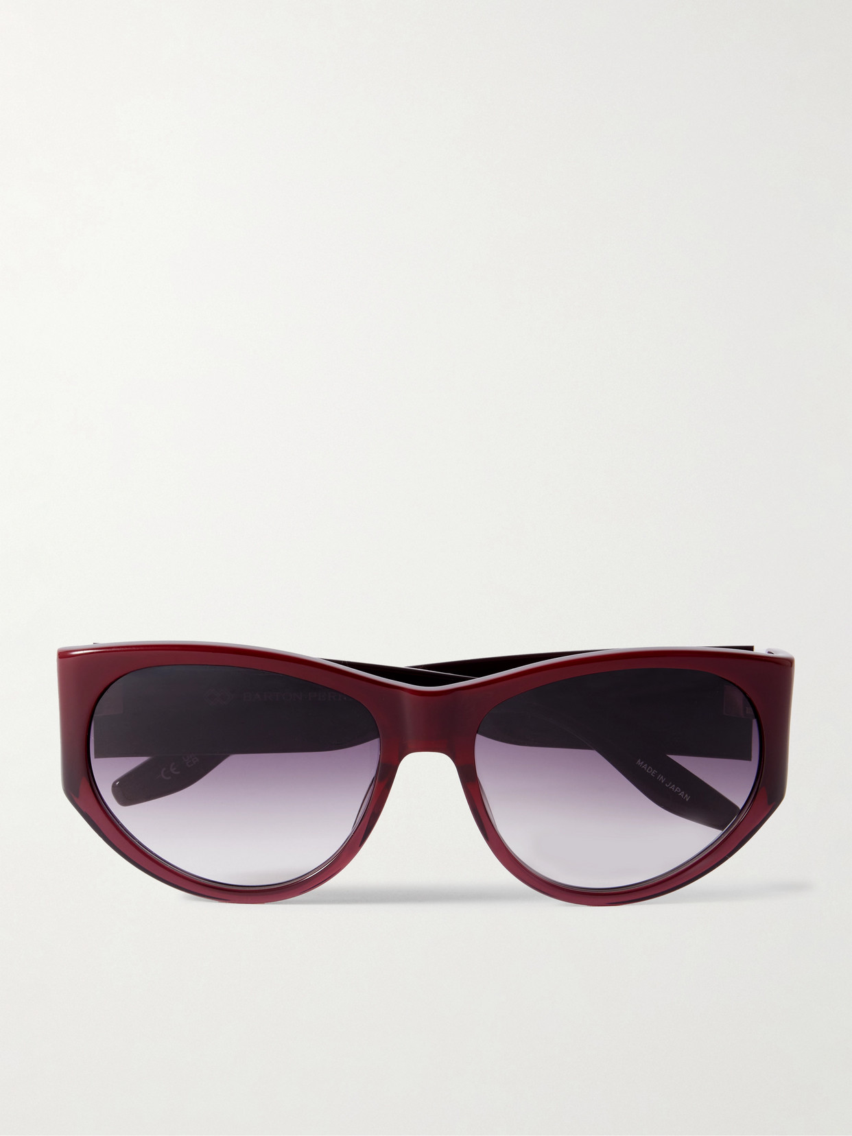 Barton Perreira Cruz Cat-eye Acetate Sunglasses In Red