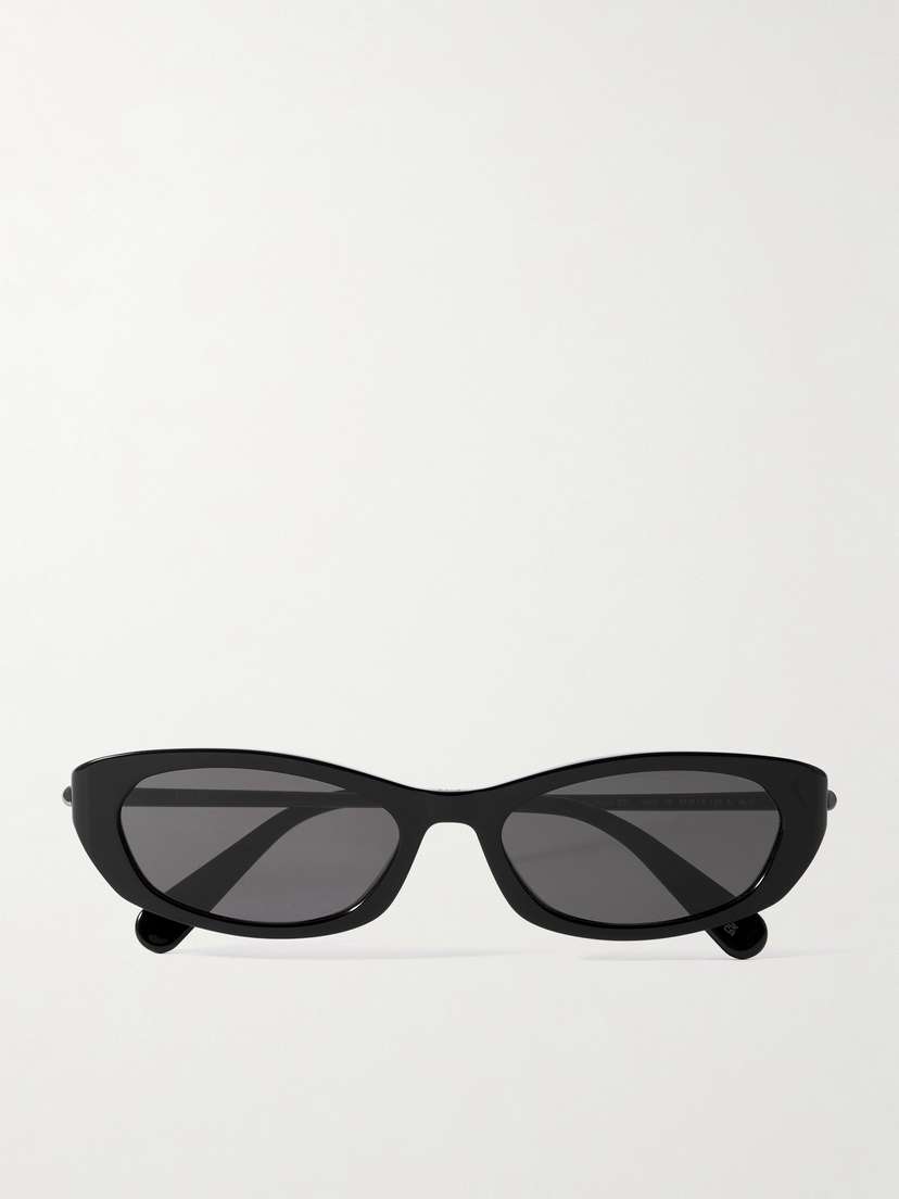 DIOR Eyewear D-moon B1i Cat-eye Acetate And Gunmetal-tone Sunglasses