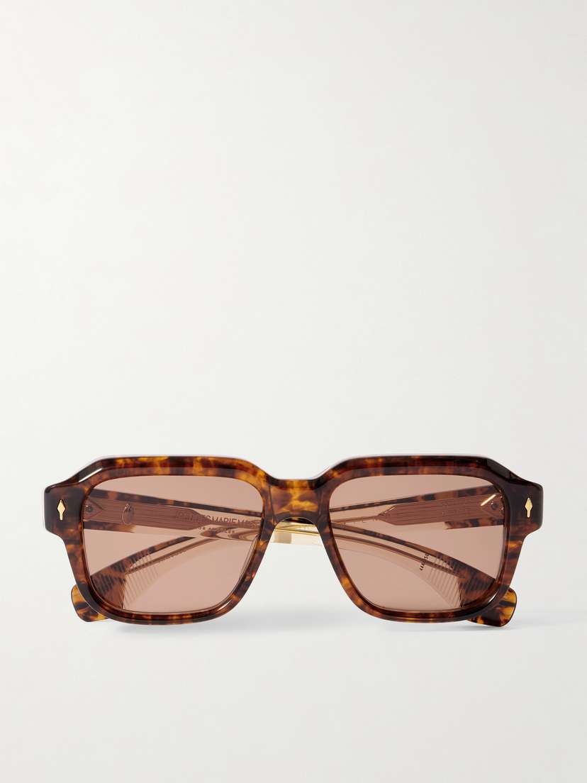 Jacques Marie Mage Vivienne D-frame Tortoiseshell Acetate Sunglasses