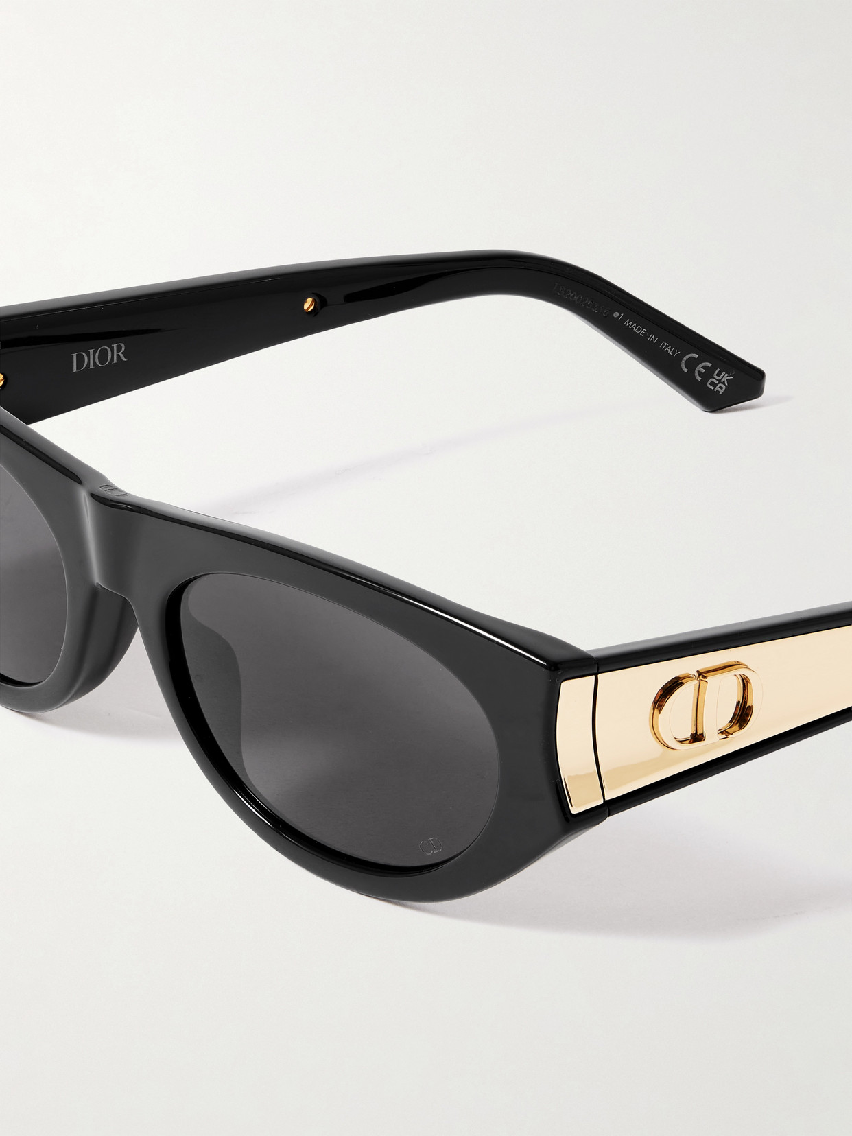 Dior Glow B2i Acetate Sunglasses In Black