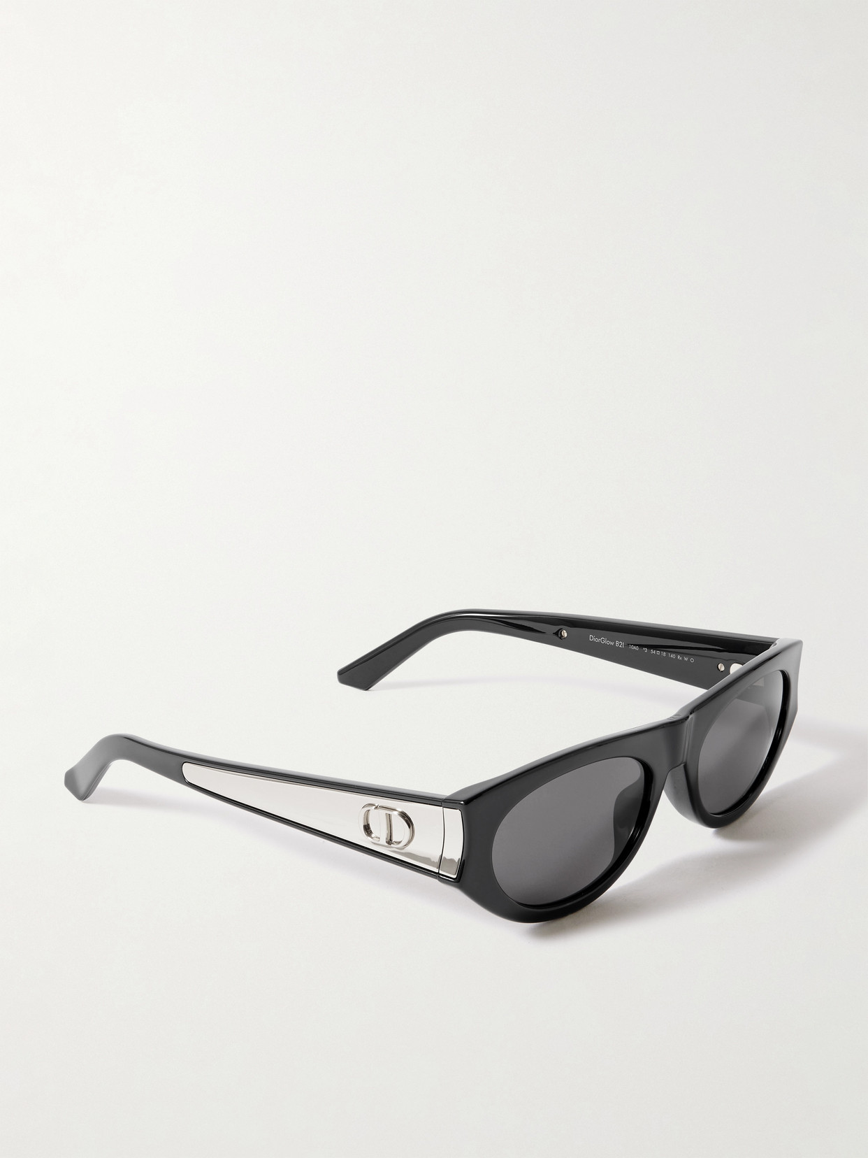 Dior Glow B2i Acetate Sunglasses In Black