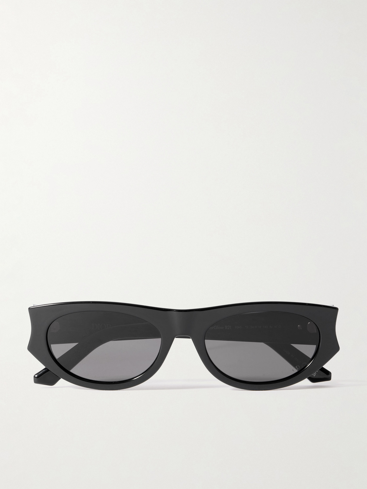 Dior Glow B2i Acetate Sunglasses In Black