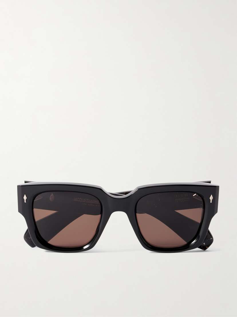 Jacques Marie Mage Enzo D-frame Acetate Sunglasses
