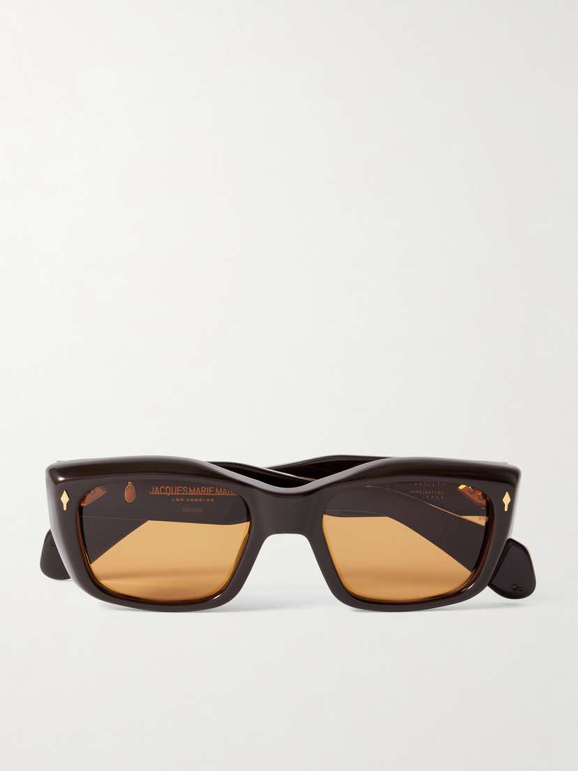 Jacques Marie Mage Corniche D-frame Acetate Sunglasses