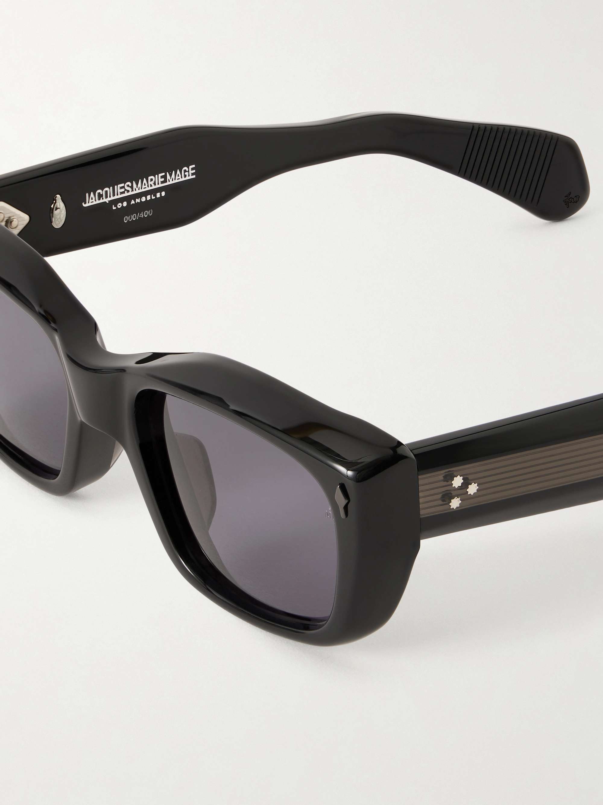 JACQUES MARIE MAGE Corniche square-frame sunglasses | NET-A-PORTER