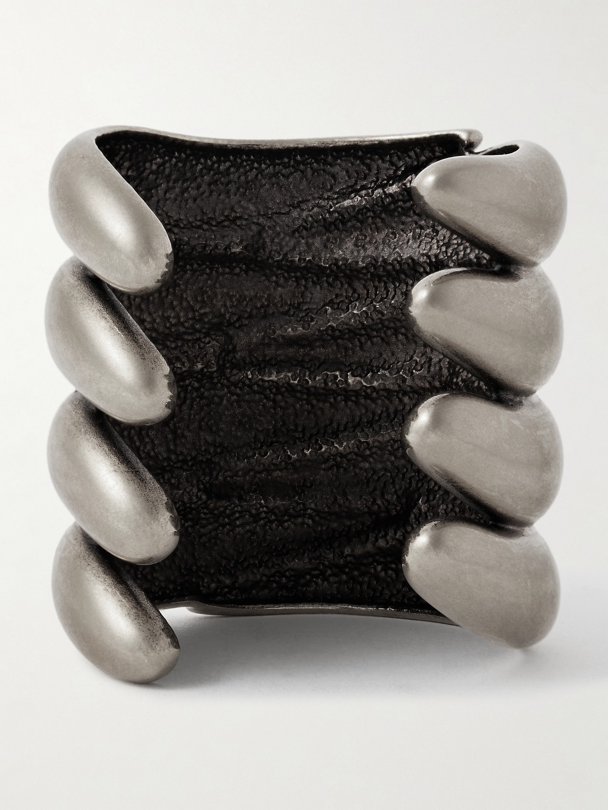 Khaite Cyclone Silver-tone Cuff In Silver