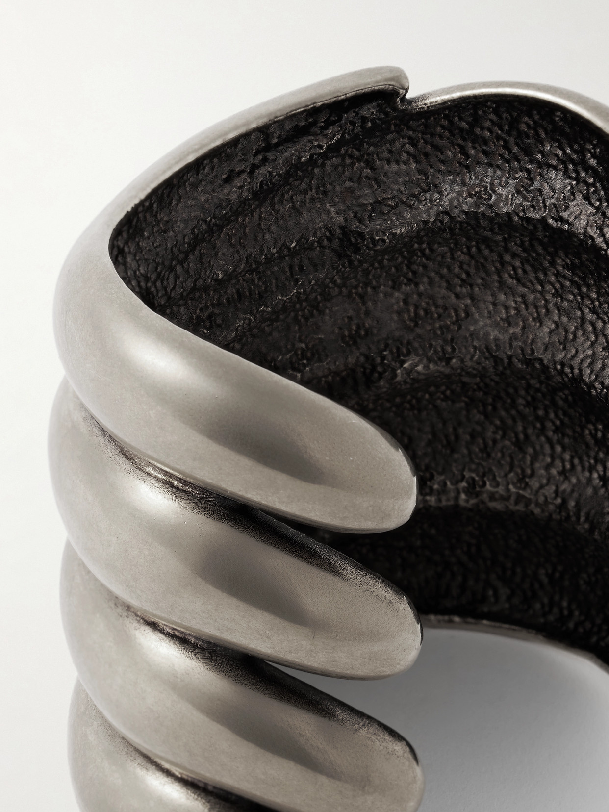 Khaite Cyclone Silver-tone Cuff In Silver