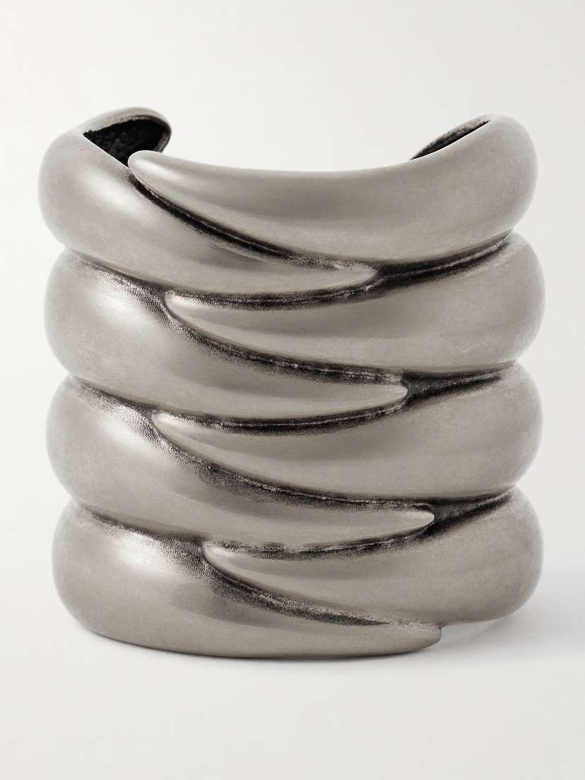 Khaite — Cyclone silver-tone cuff
