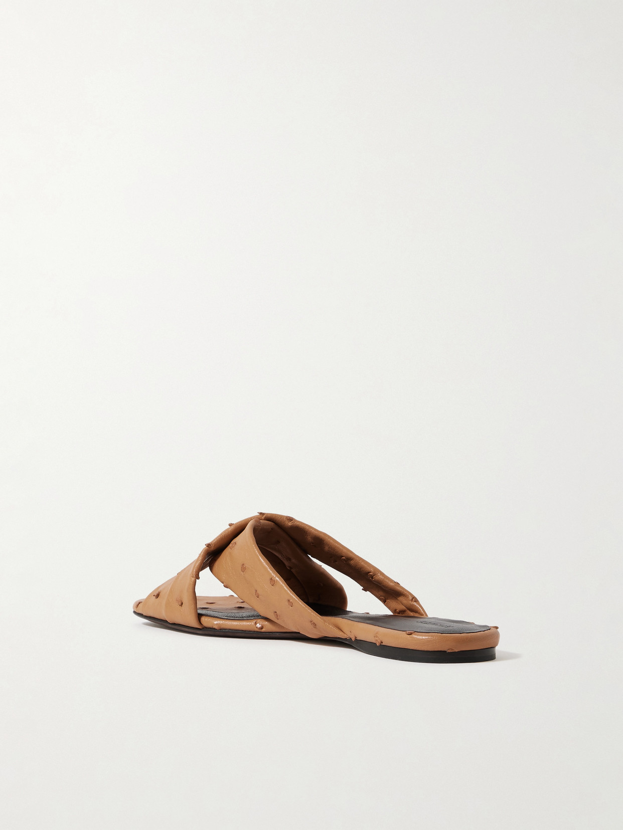 Liria Ostrich Sandals