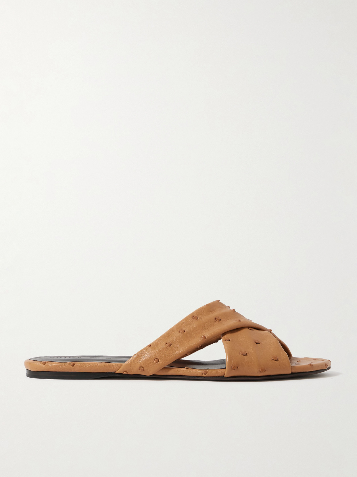 Liria Ostrich Sandals