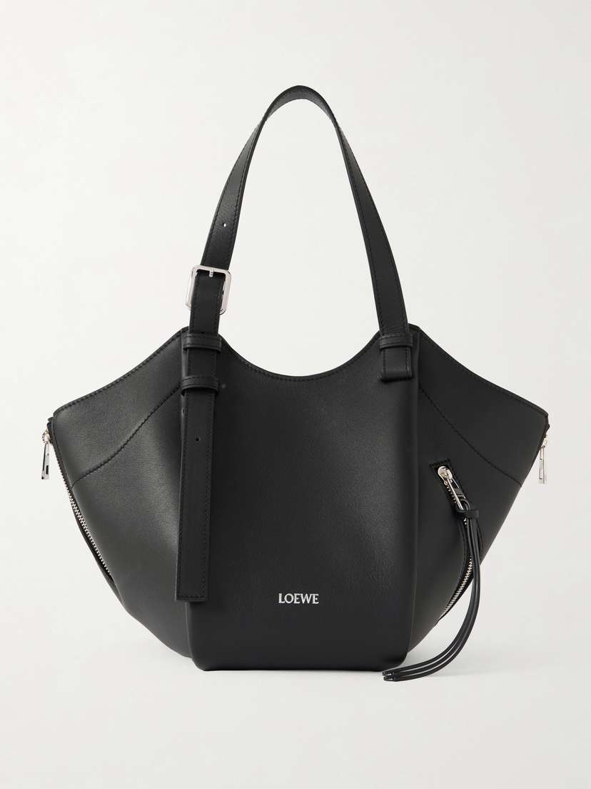 Loewe Hammock Flip Leather Tote