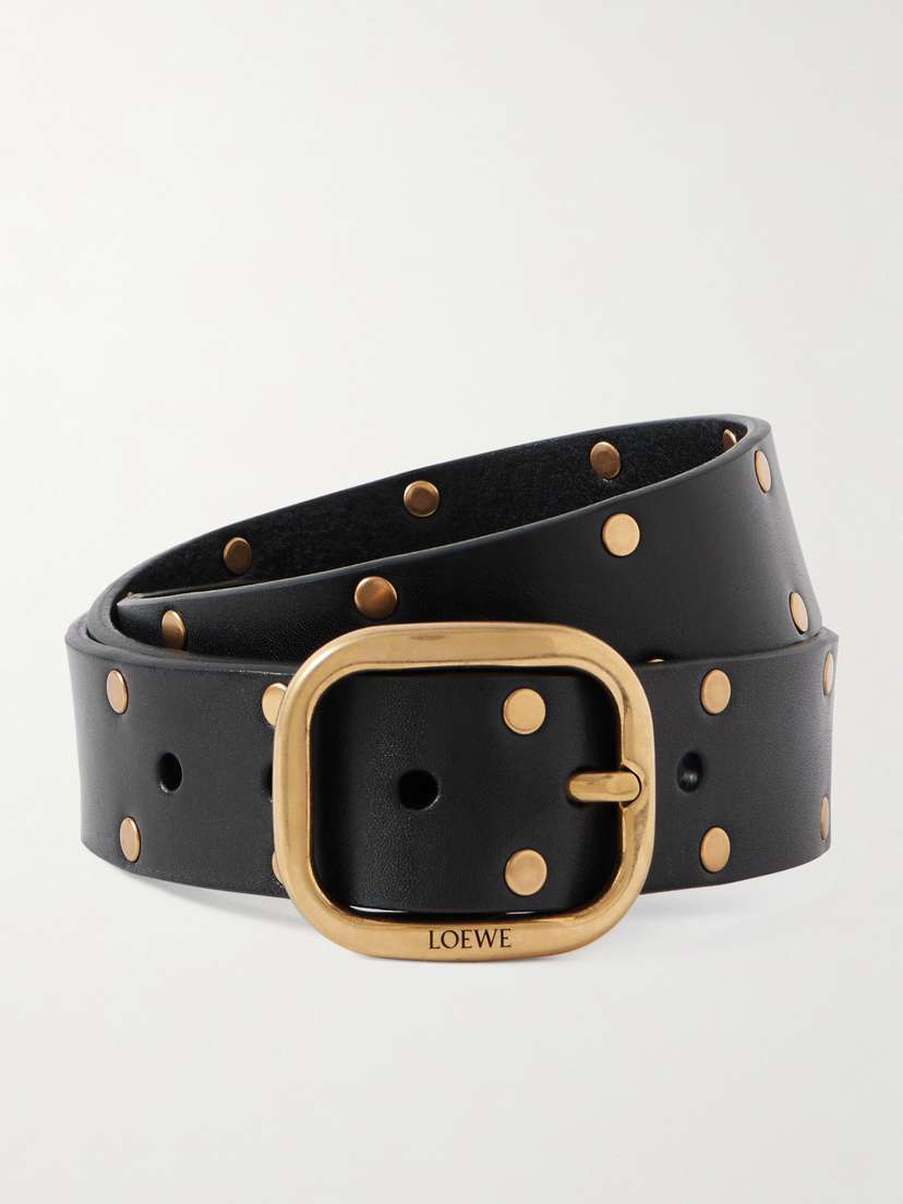 Loewe Studded Leather Belt