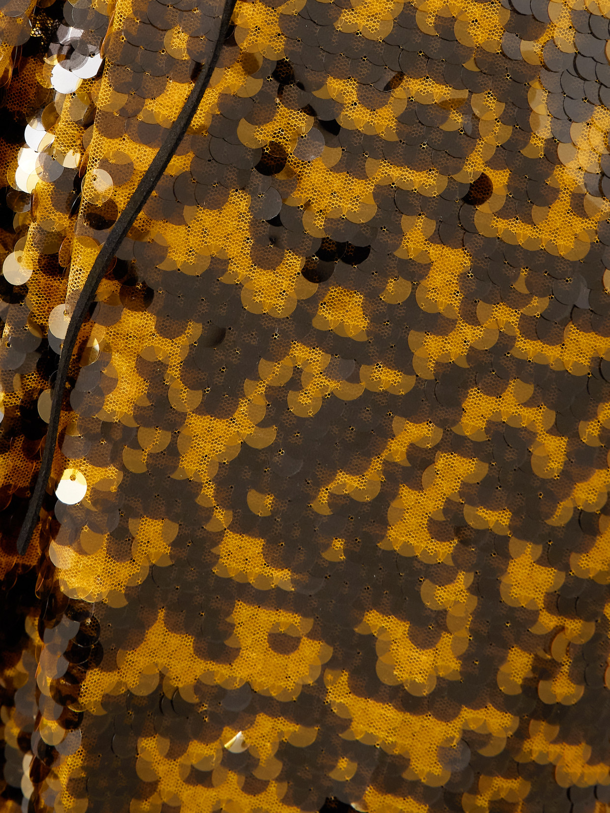 Staud Cece Strapless Tie-detailed Sequined Tulle Midi Dress In Green