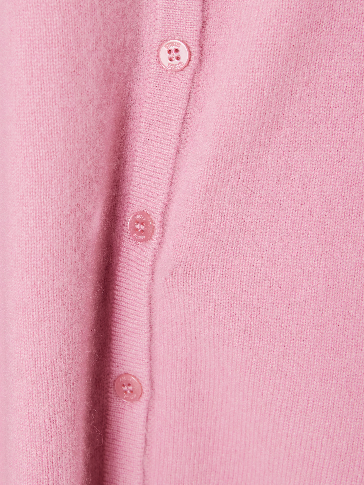 Staud Midnight Cashmere Cardigan In Pink