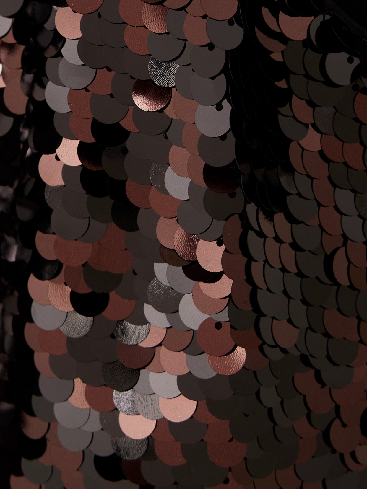 Staud Sequined Top In Brown