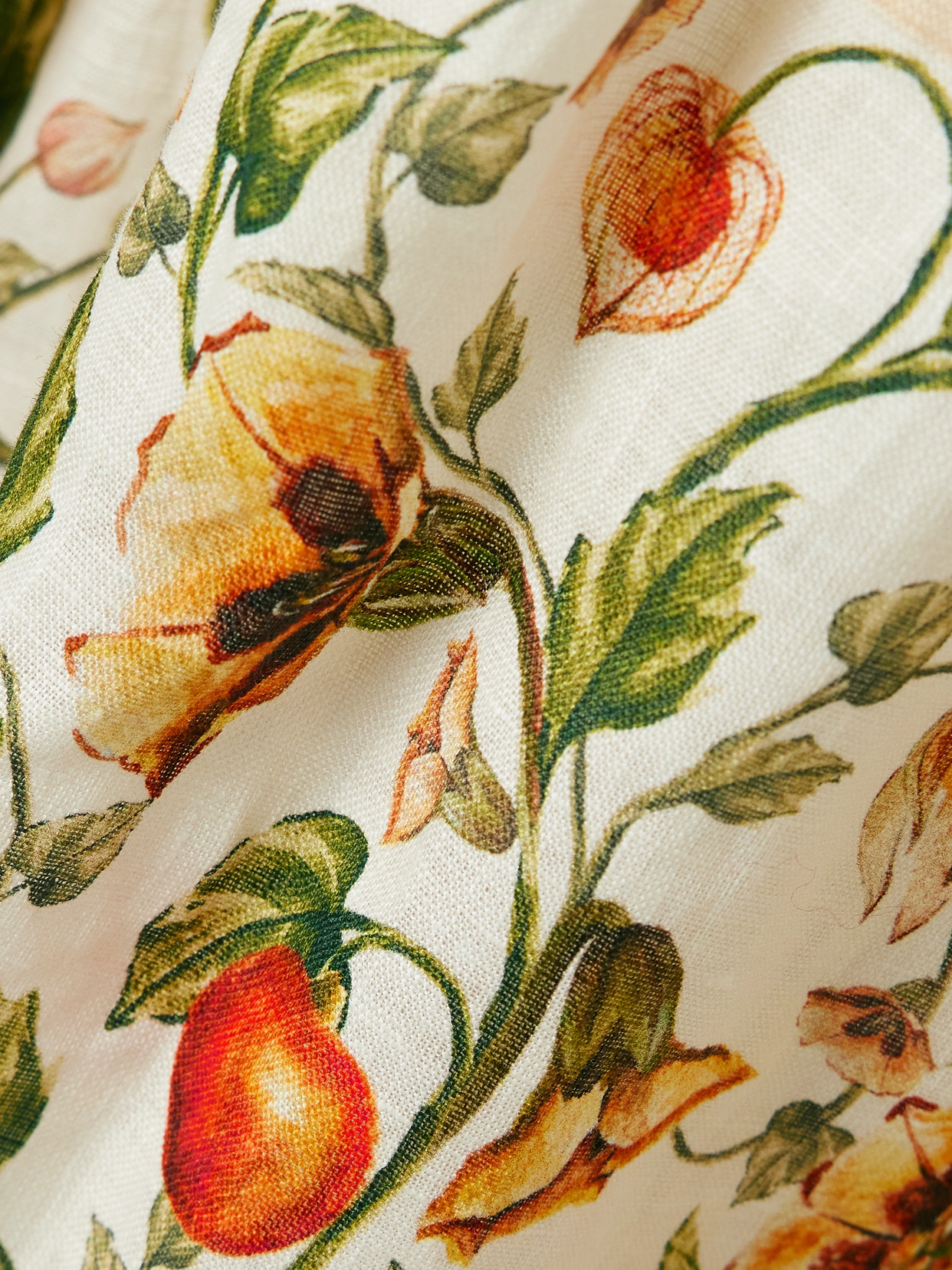 Agua By Agua Bendita Nispero Tiered Embroidered Printed Linen Midi Dress In Multi