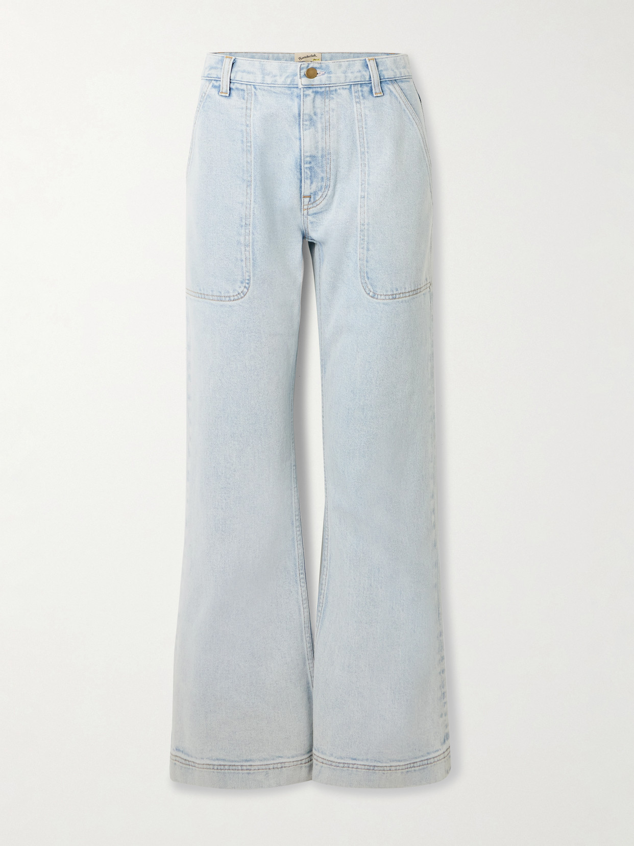 Sanderlak Flared Jeans In Blue