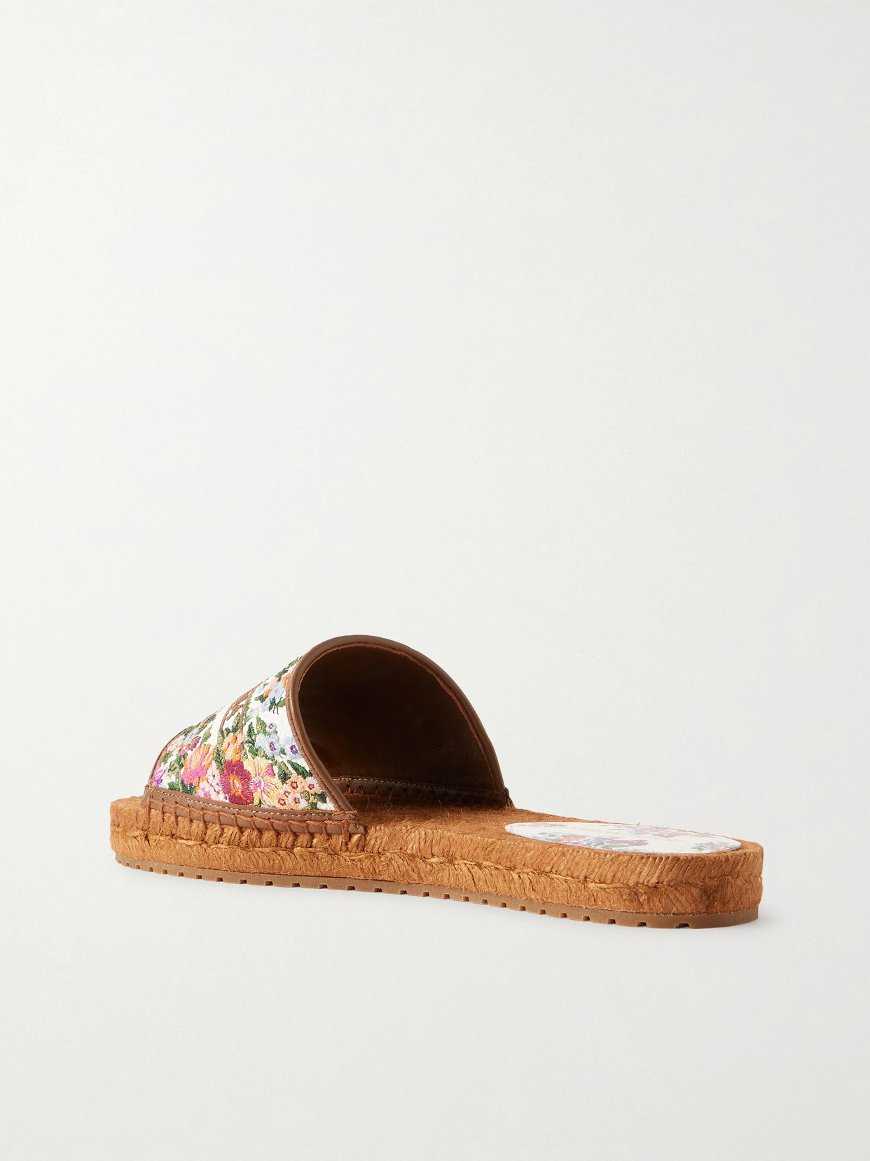 Woven Espadrille Slides