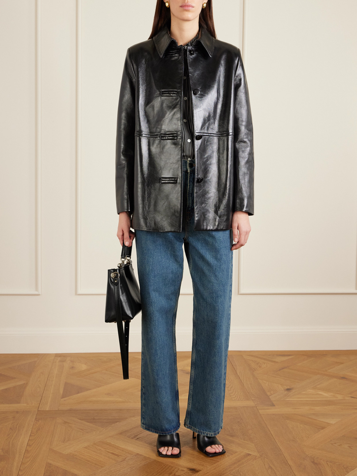 Dolce & Gabbana My Sicily Leather Shoulder Bag In Black