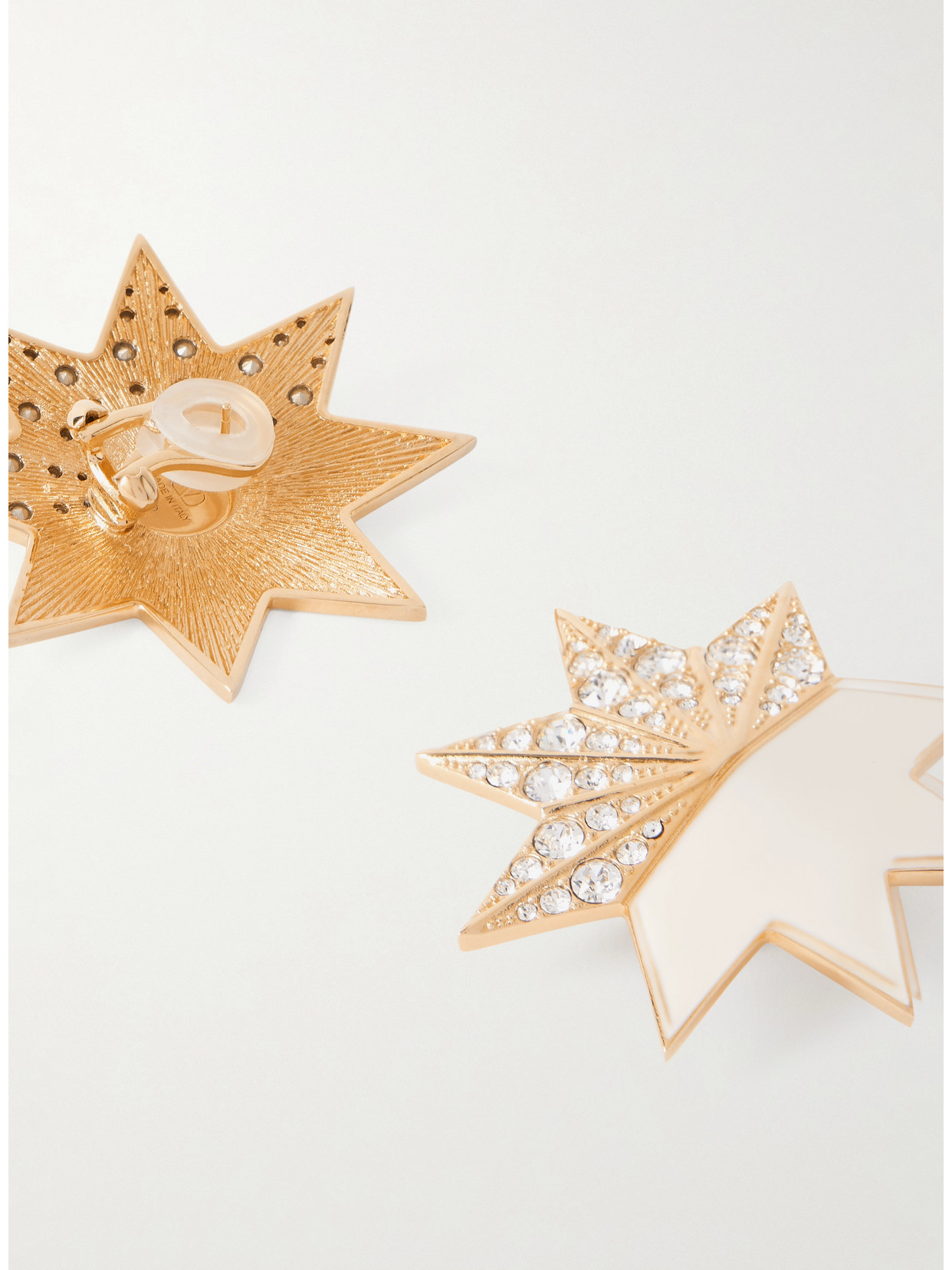 Valentino Pas Plus Earrings In Gold