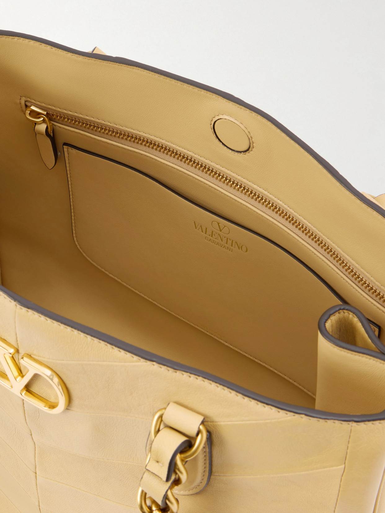 Garavani - Jean Paneled Leather Tote