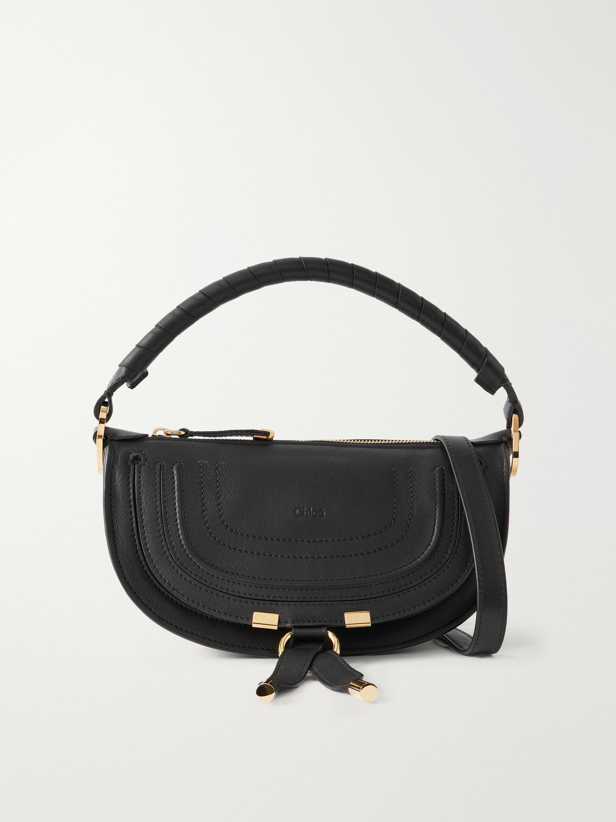 Marcie leather shoulder bag