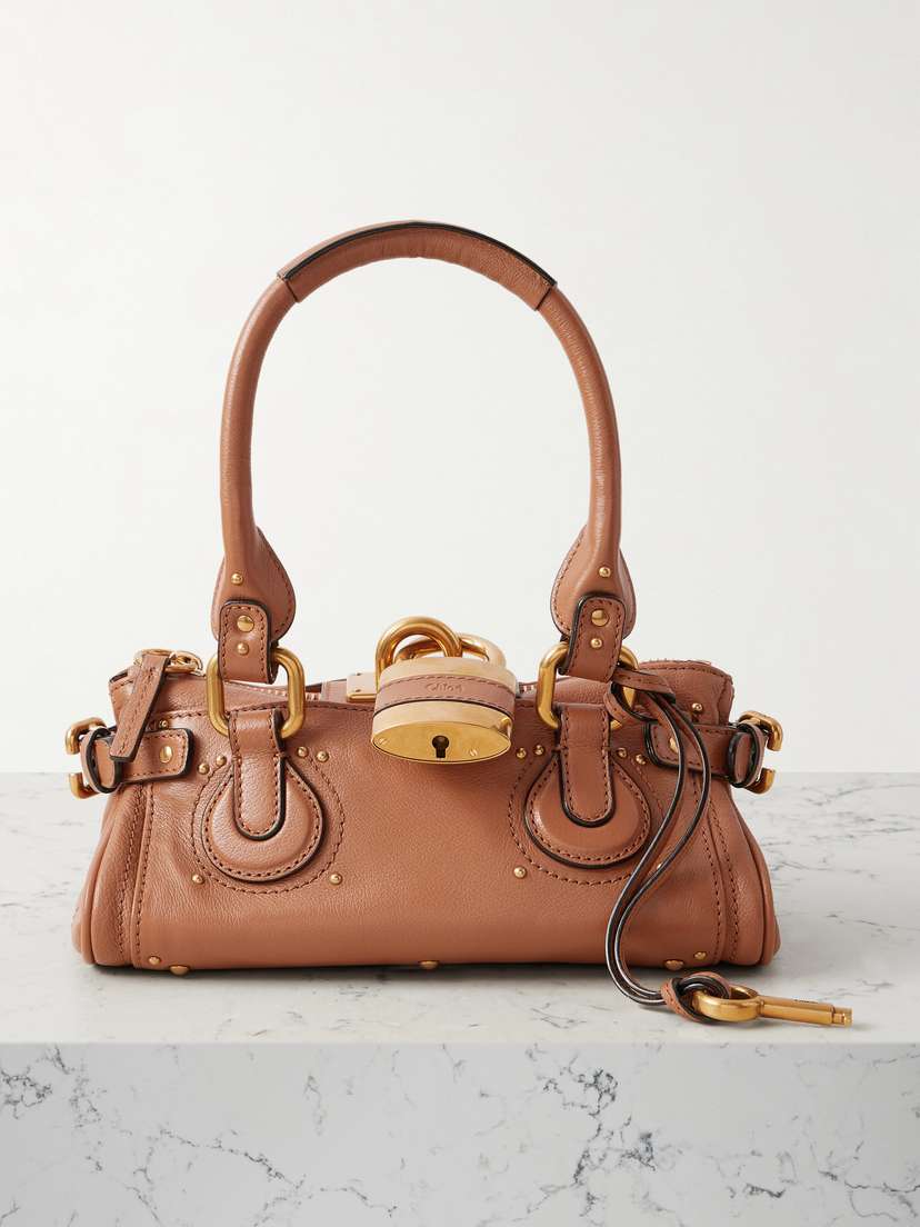 Chloé Paddington Embellished Leather Tote