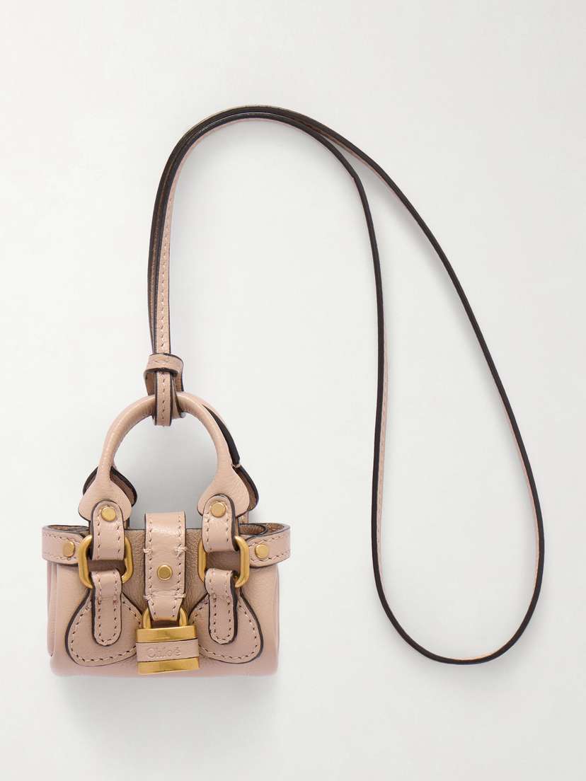 Chloé Mini Paddington Leather Keychain