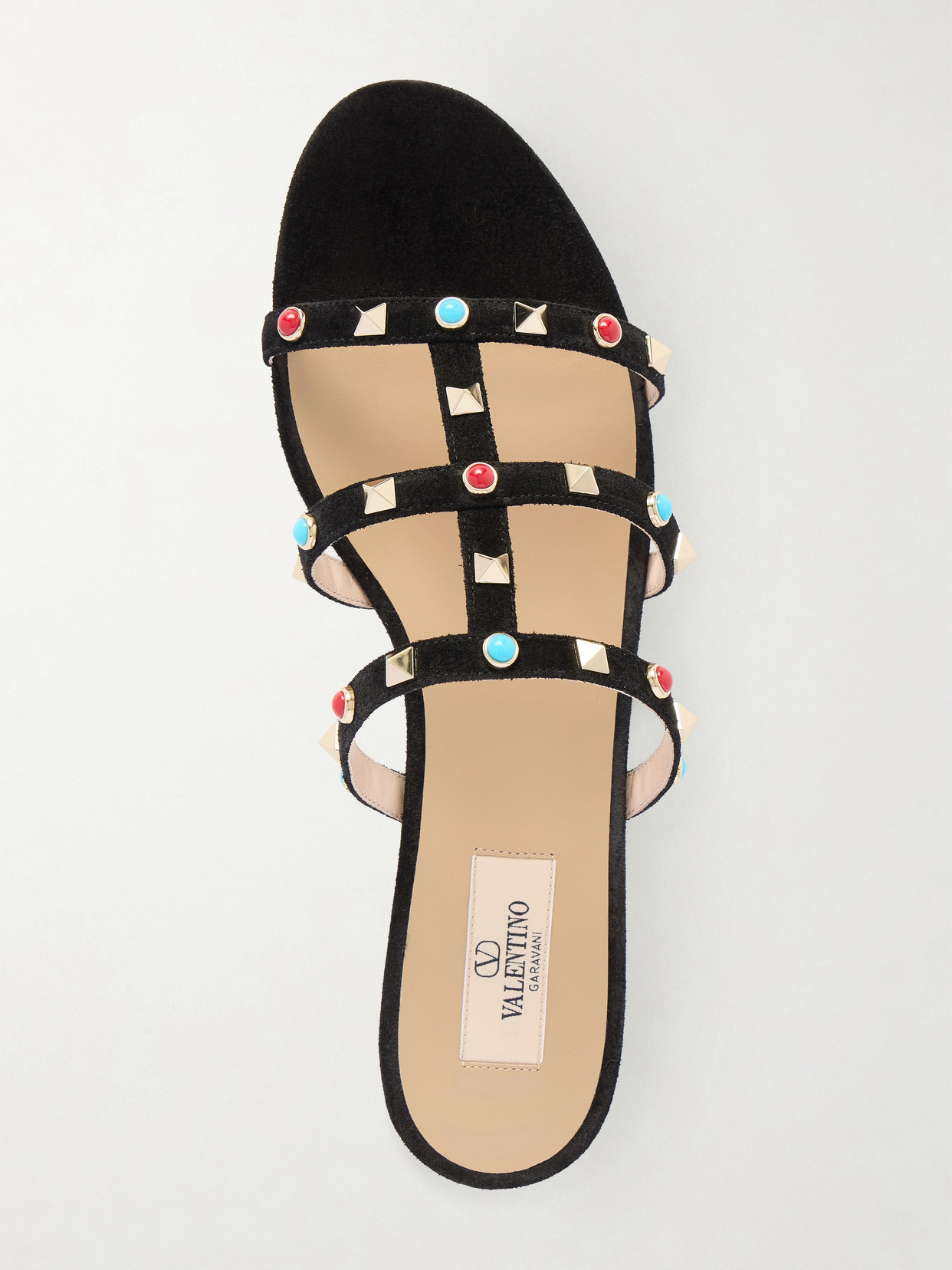 Garavani - Rockstud Bead-Embellished Sandals