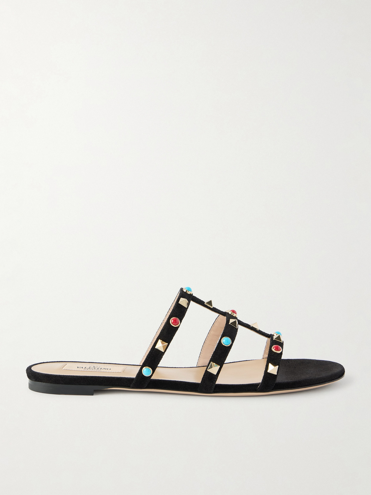 Garavani - Rockstud Bead-Embellished Sandals