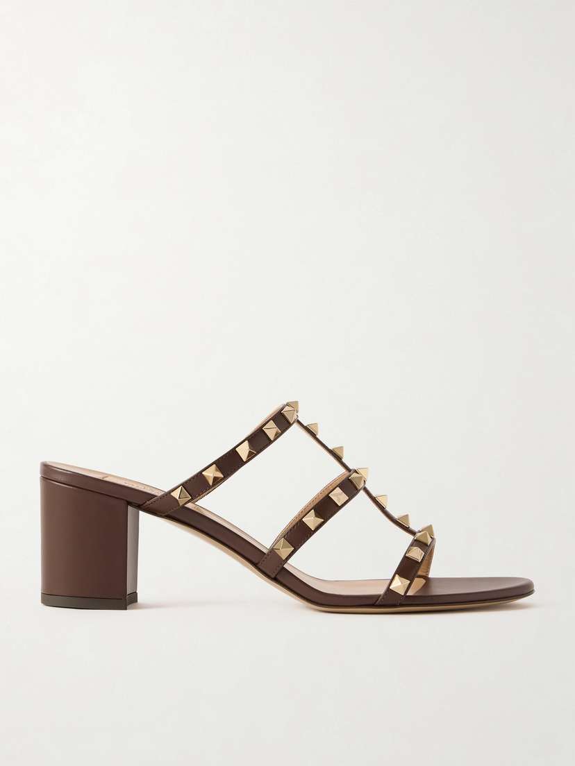 Valentino Garavani Rockstud 60 Leather Sandals