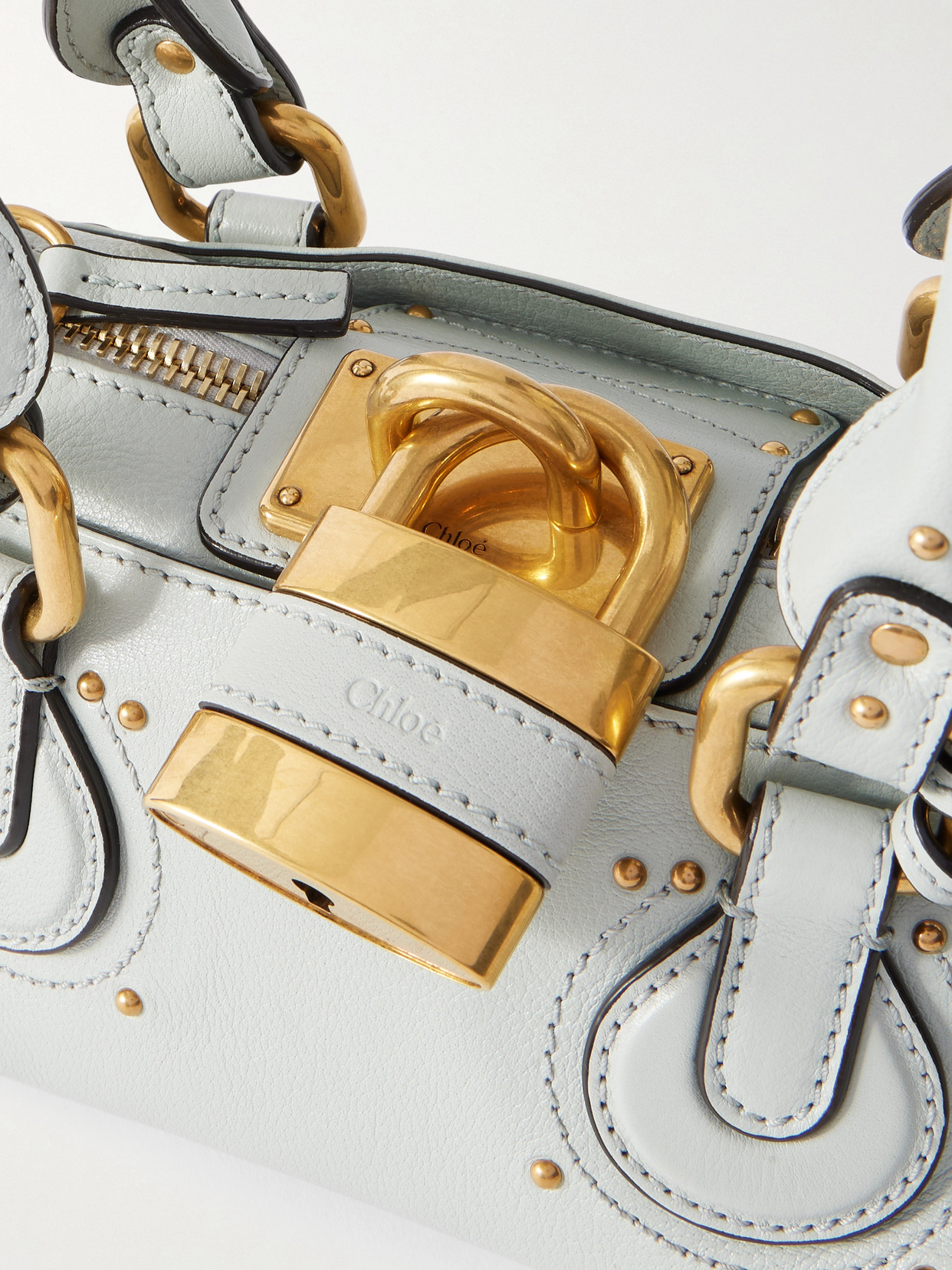 Chloé - Paddington Embellished Leather Tote