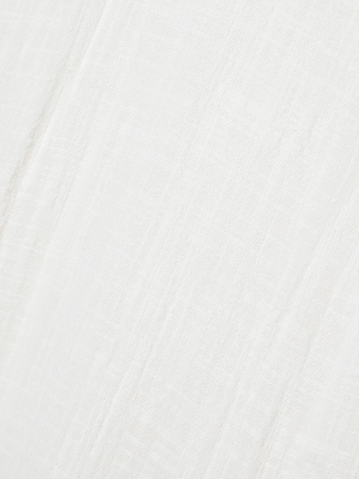 Staud Le Havre Fringed Cotton-gauze Midi Dress In White