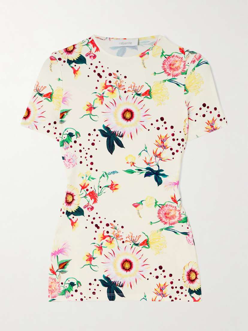 Floral-print Jersey T-shirt
