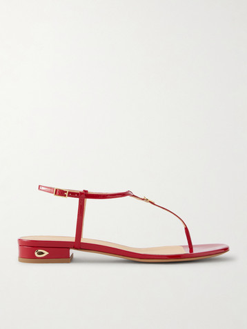 JENNIFER CHAMANDI Pietro 20 patent-leather sandals
