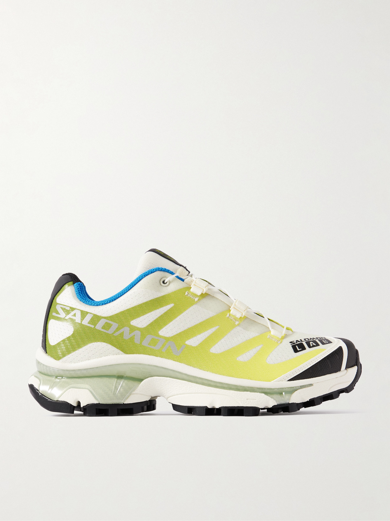 Salomon Xt-4 Og Rubber-trimmed Mesh Sneakers In White